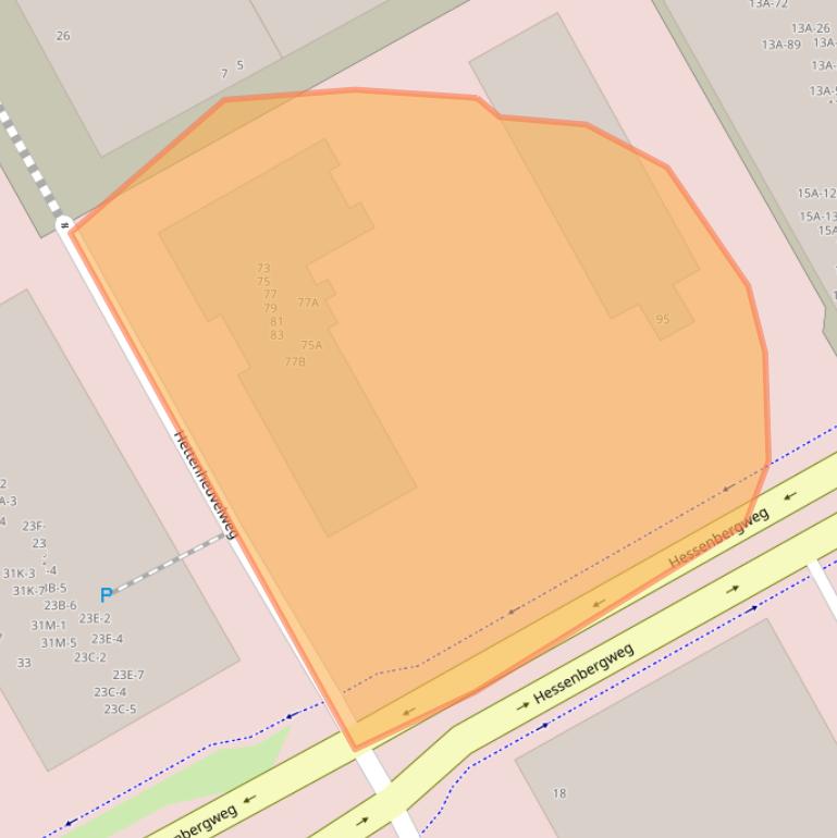 Kaart van postcodegebied 1101CX.