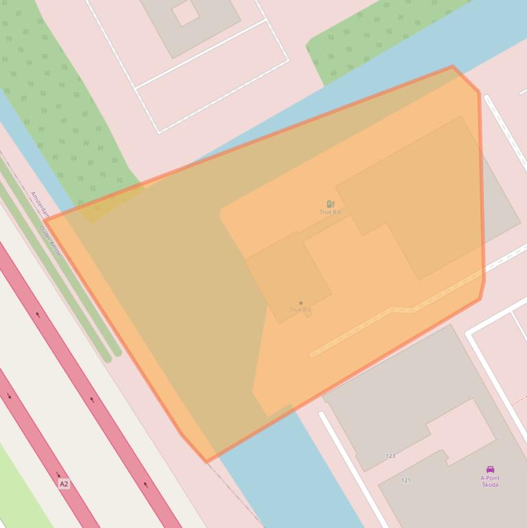 Kaart van postcodegebied 1101GH.