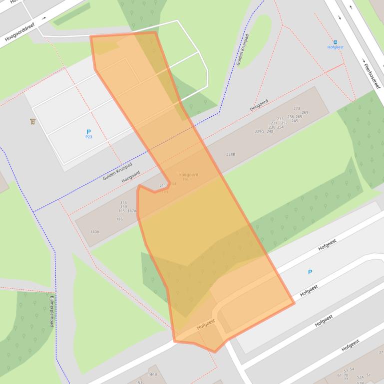 Kaart van postcodegebied 1102CK.