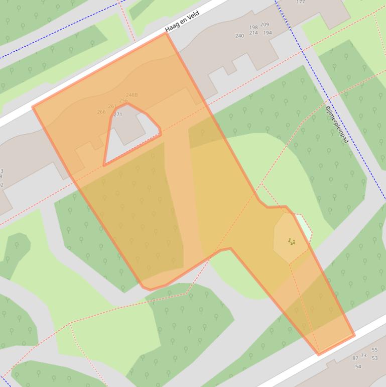 Kaart van postcodegebied 1102GM.