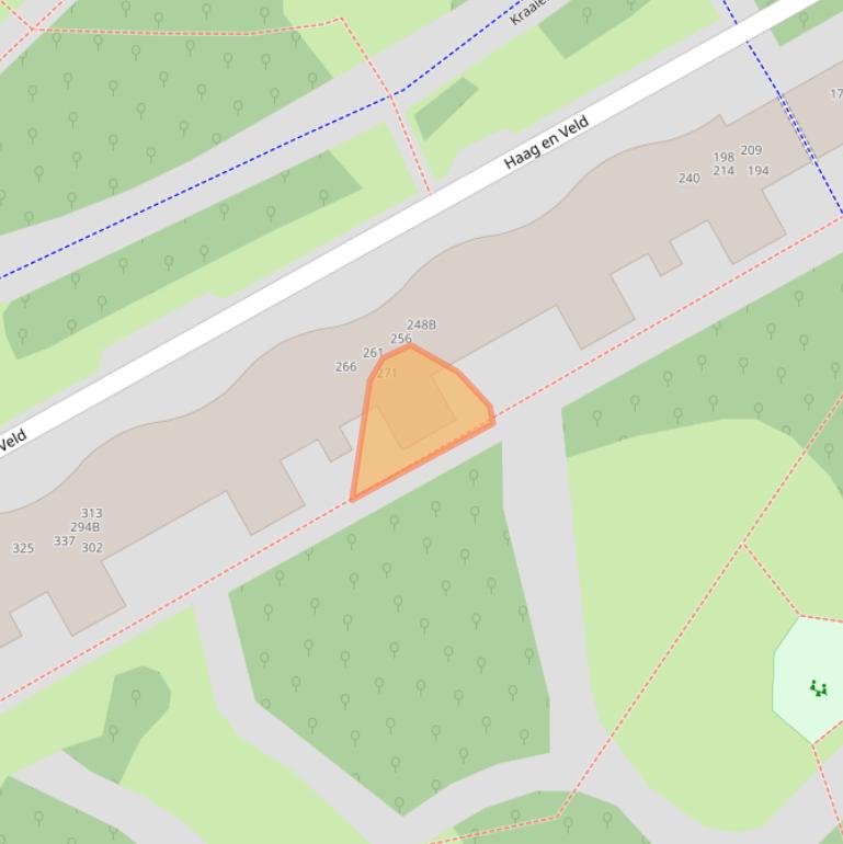 Kaart van postcodegebied 1102GN.