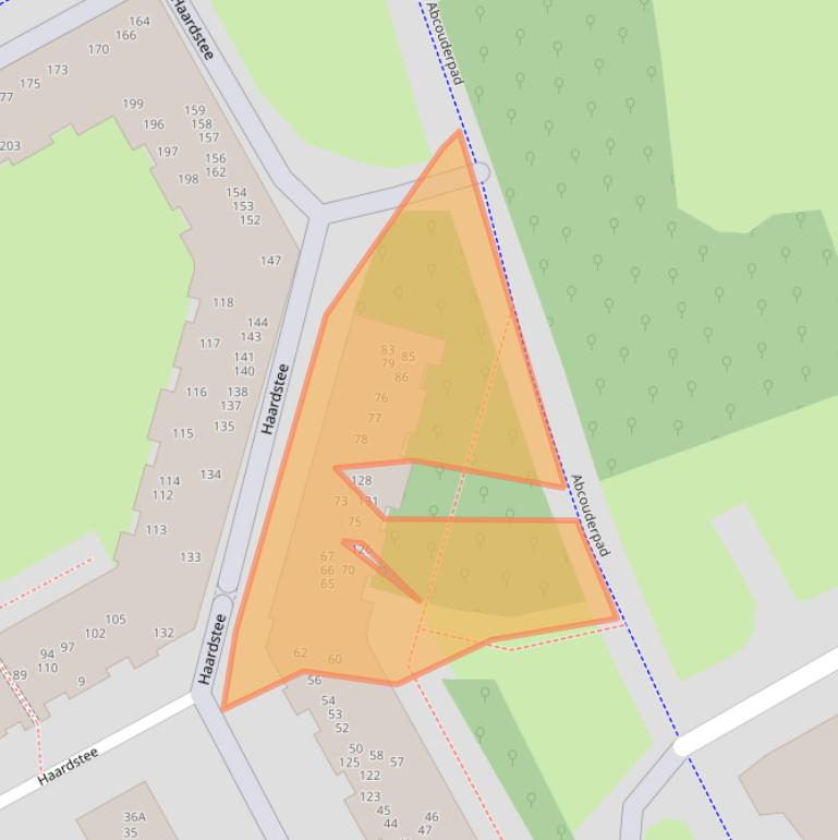 Kaart van postcodegebied 1102ND.