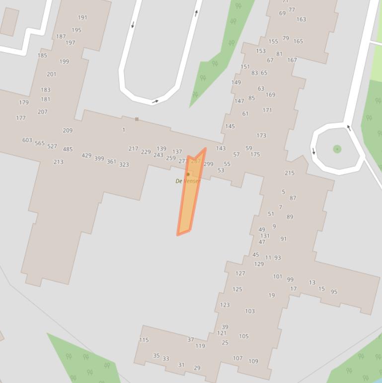 Kaart van postcodegebied 1102RK.