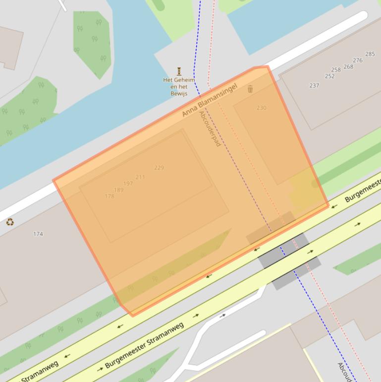 Kaart van postcodegebied 1102SW.