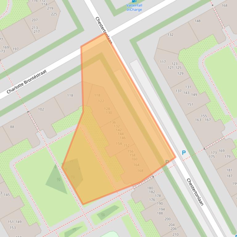 Kaart van postcodegebied 1102ZB.