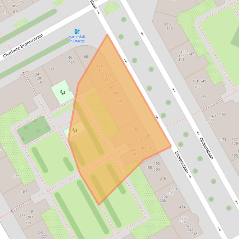 Kaart van postcodegebied 1102ZW.