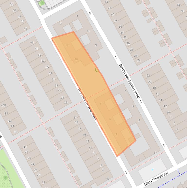 Kaart van postcodegebied 1103MC.