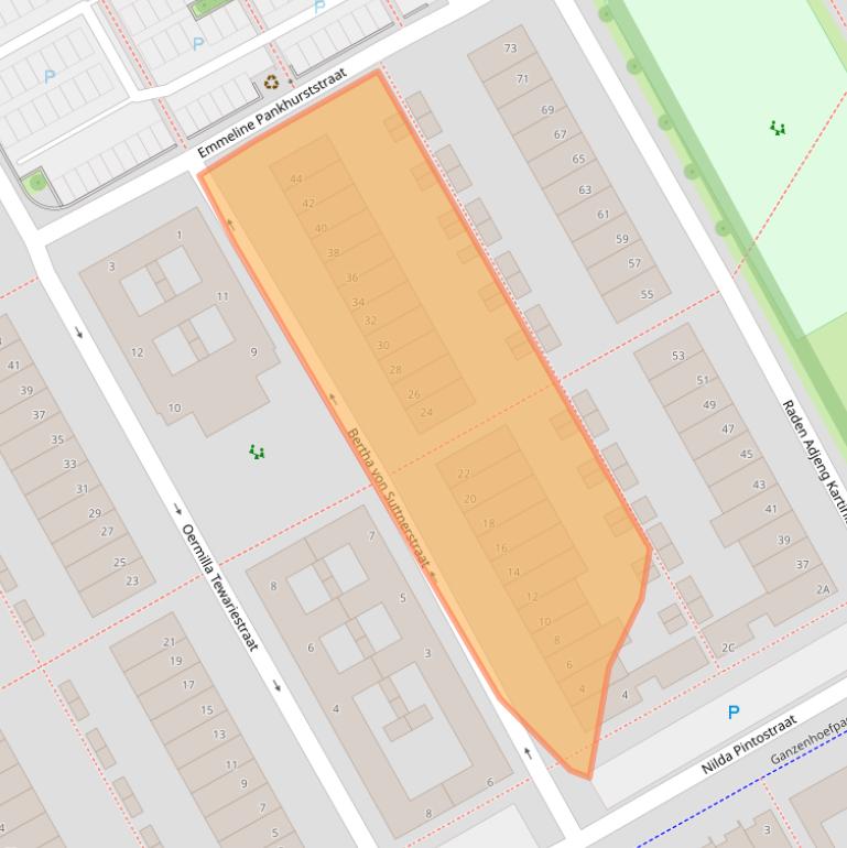 Kaart van postcodegebied 1103ME.