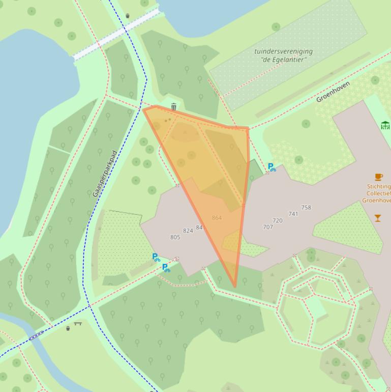 Kaart van postcodegebied 1103NB.