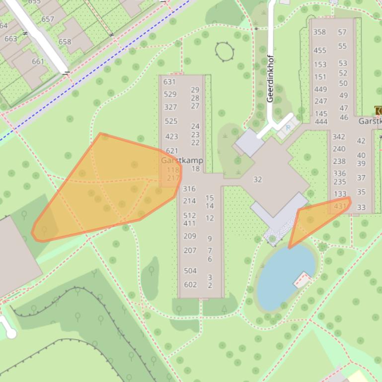 Kaart van postcodegebied 1103PC.