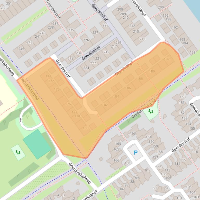 Kaart van postcodegebied 1103PW.