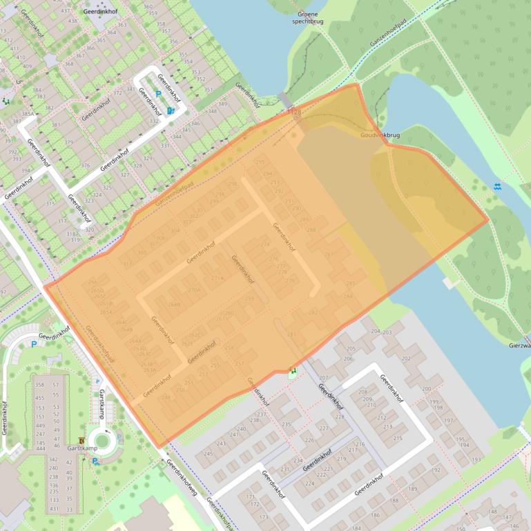 Kaart van postcodegebied 1103RA.