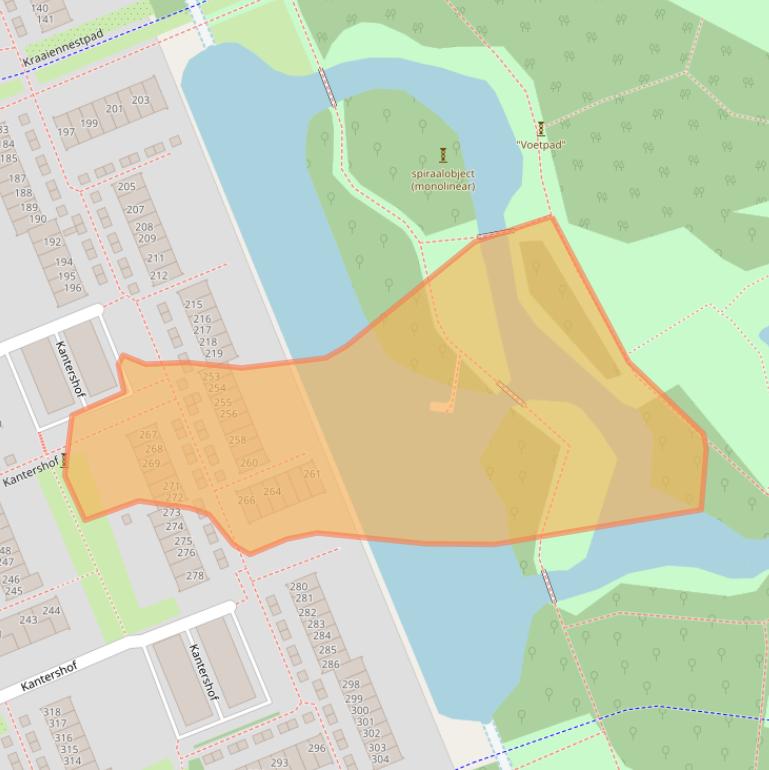 Kaart van postcodegebied 1104GN.