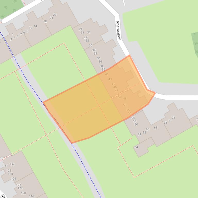 Kaart van postcodegebied 1106JE.