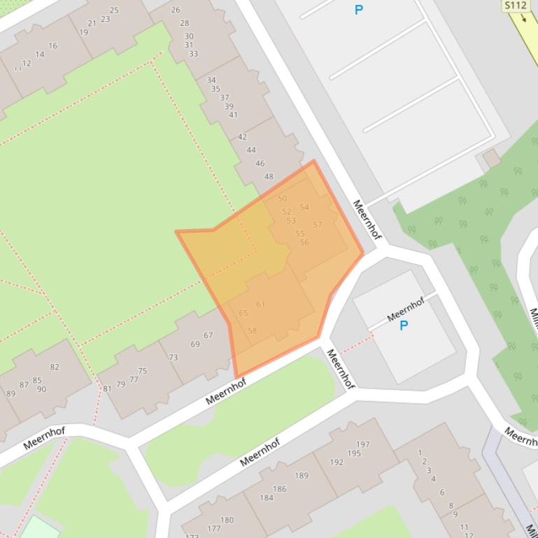 Kaart van postcodegebied 1106LC.