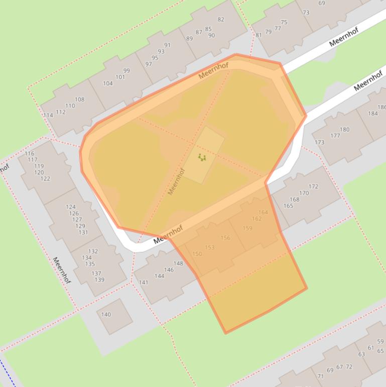 Kaart van postcodegebied 1106LK.