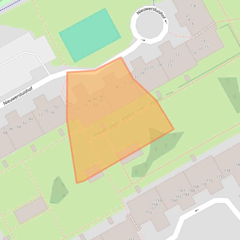 Kaart van postcodegebied 1106PM.