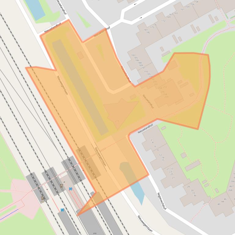 Kaart van postcodegebied 1106RV.