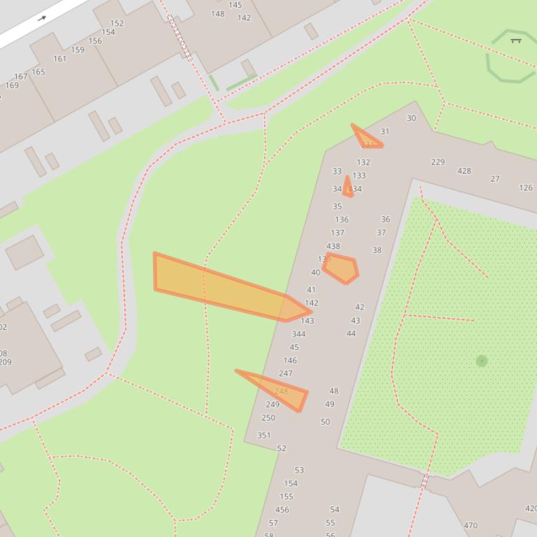 Kaart van postcodegebied 1106SR.