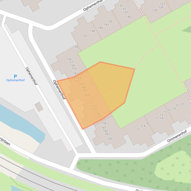 Kaart van postcodegebied 1106XE.