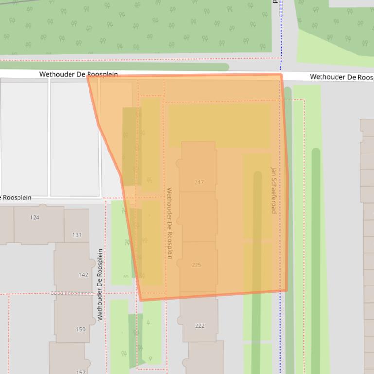 Kaart van postcodegebied 1107AM.