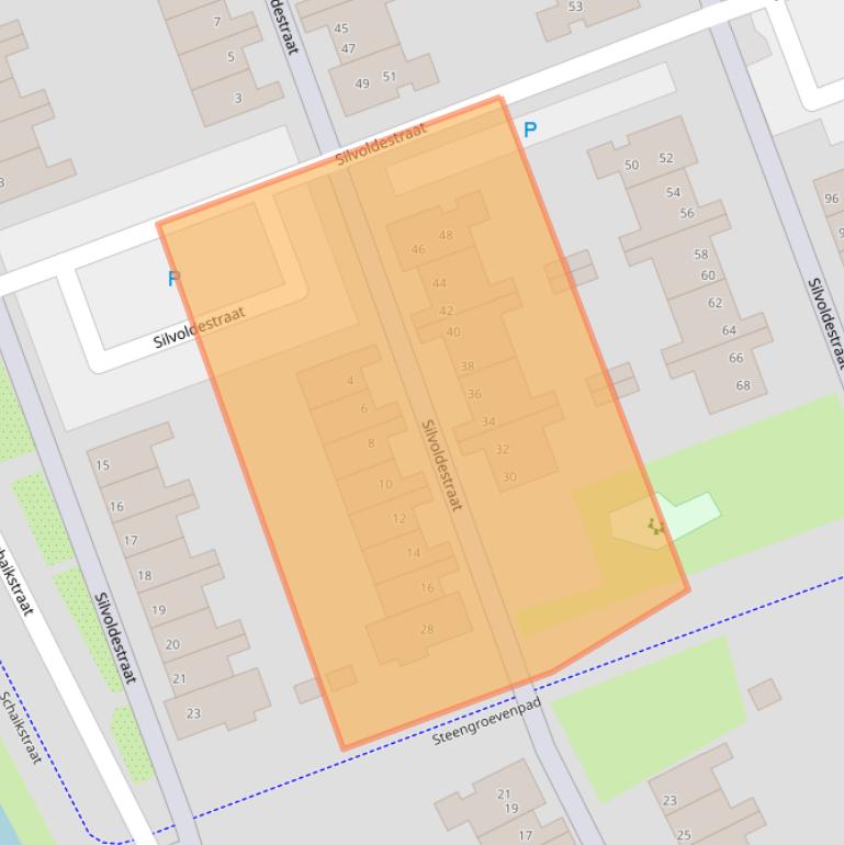 Kaart van postcodegebied 1107TG.