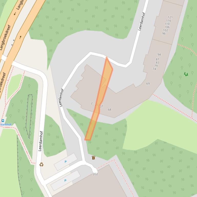 Kaart van postcodegebied 1108BB.