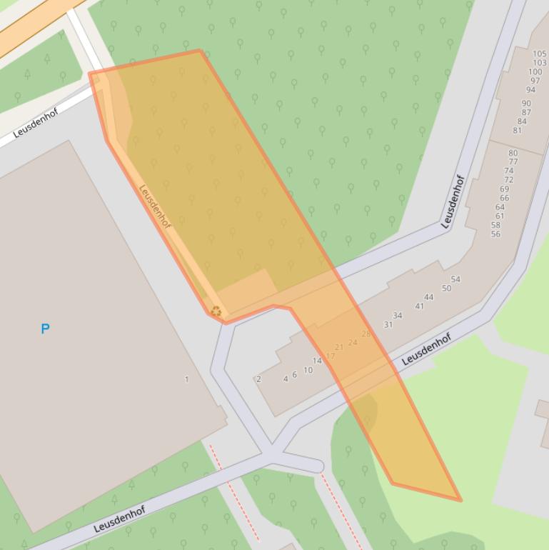 Kaart van postcodegebied 1108CR.