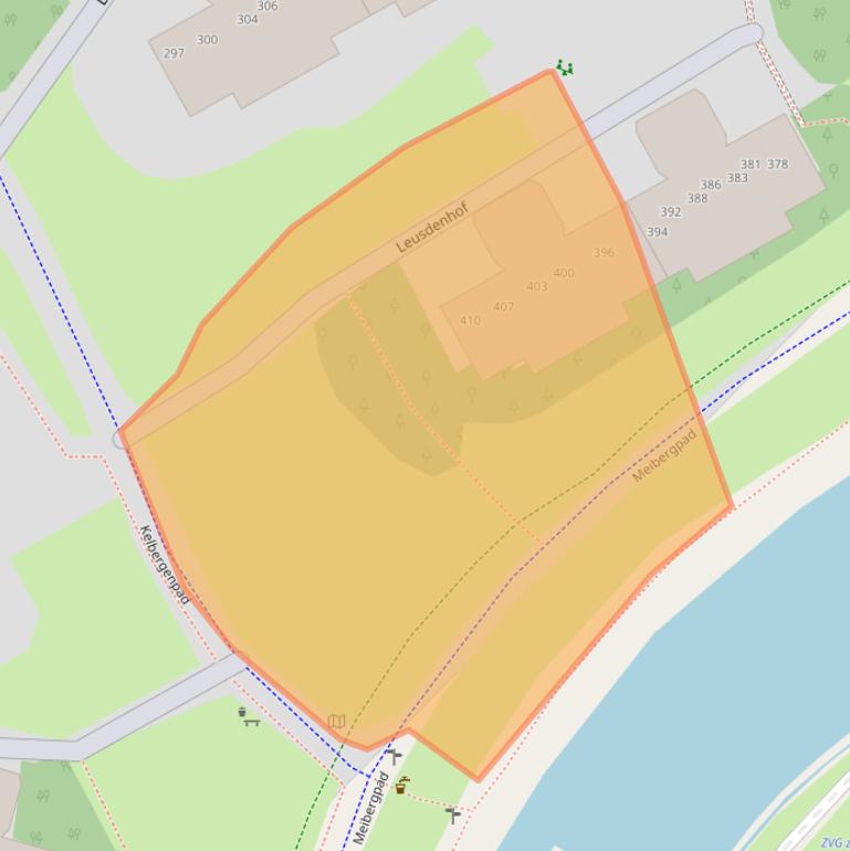 Kaart van postcodegebied 1108DX.