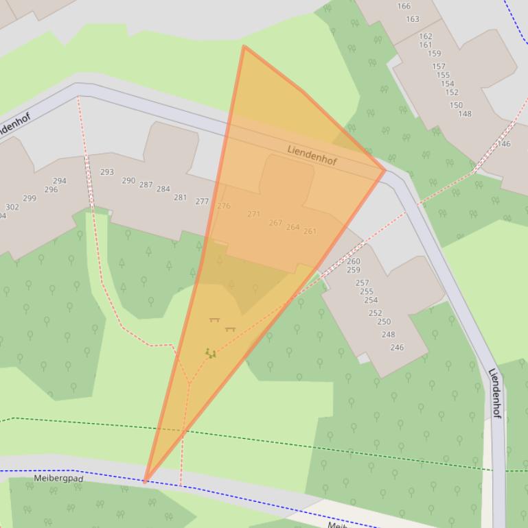 Kaart van postcodegebied 1108HS.