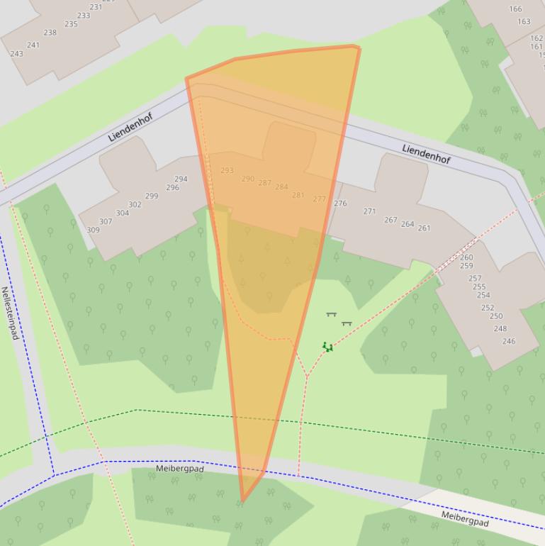 Kaart van postcodegebied 1108HT.