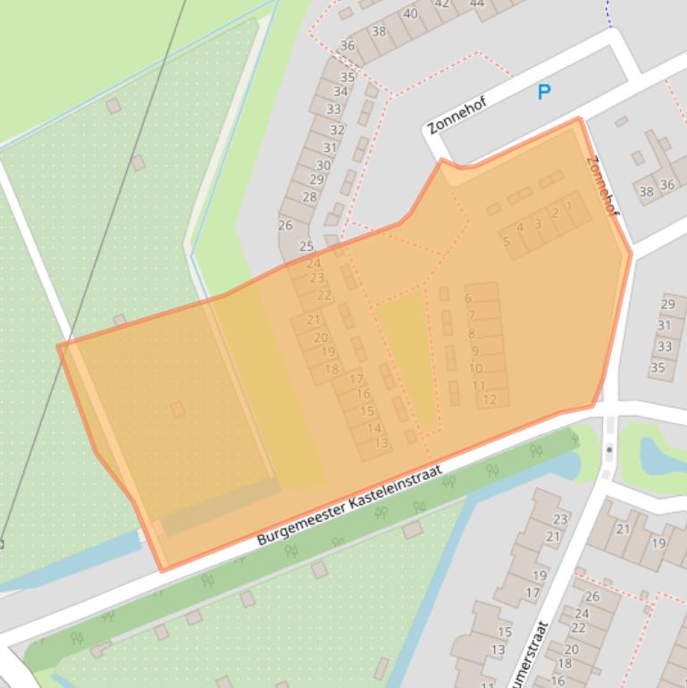 Kaart van postcodegebied 1109BG.