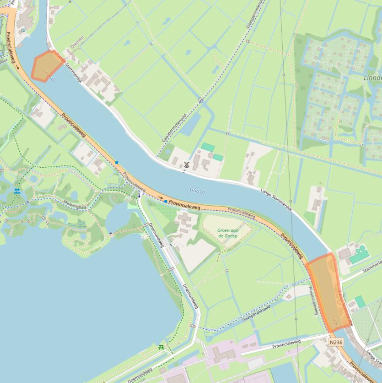 Kaart van postcodegebied 1109BM.