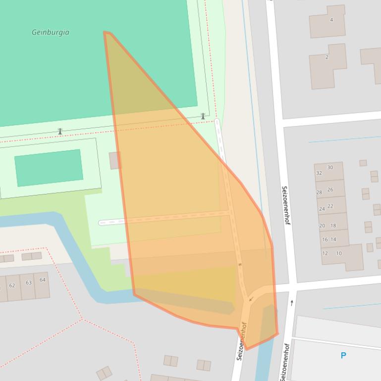 Kaart van postcodegebied 1109CA.