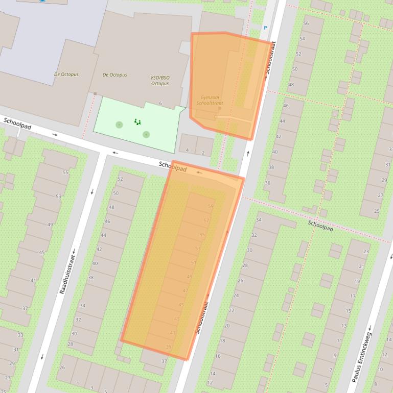 Kaart van postcodegebied 1111BP.