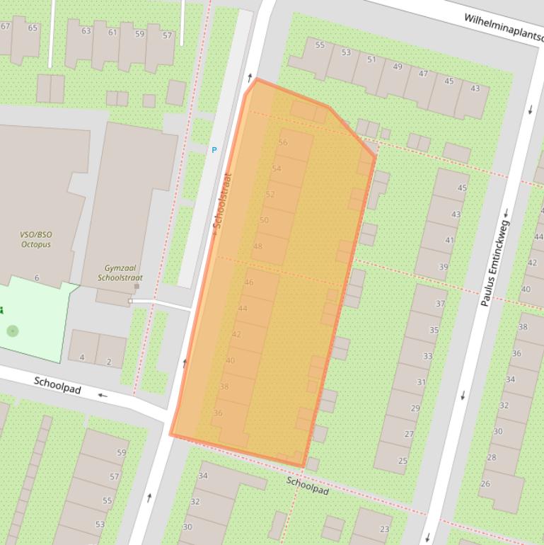 Kaart van postcodegebied 1111BS.