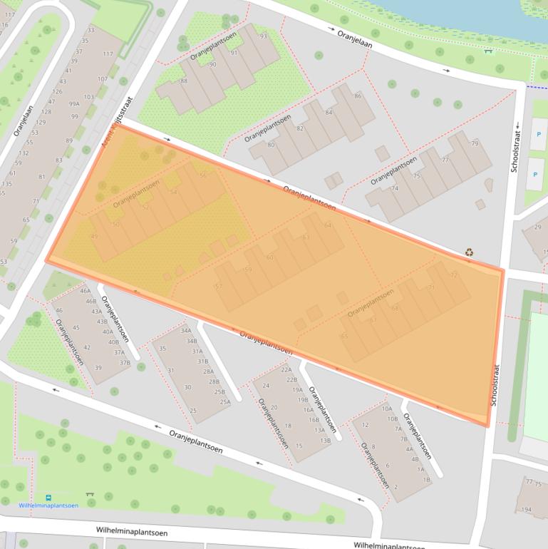 Kaart van postcodegebied 1111CG.