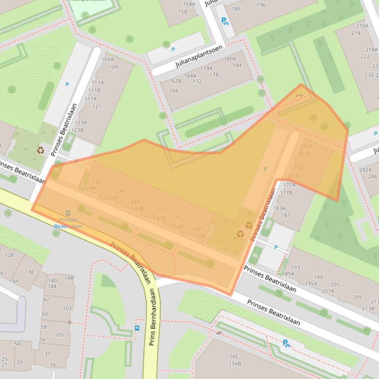 Kaart van postcodegebied 1111GB.