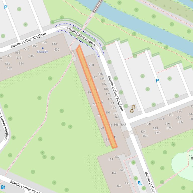 Kaart van postcodegebied 1111LN.