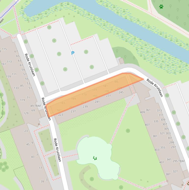 Kaart van postcodegebied 1111NJ.