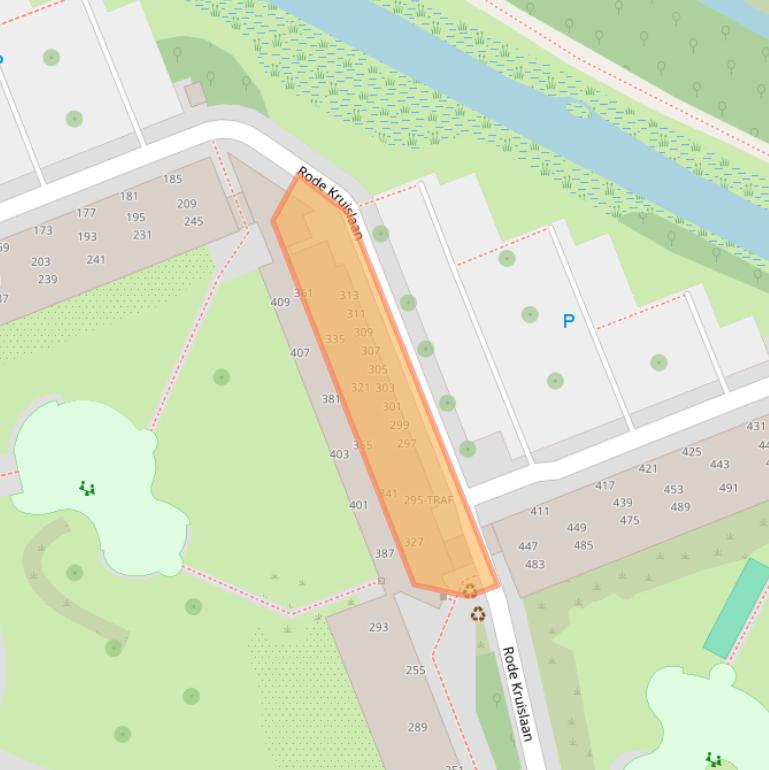 Kaart van postcodegebied 1111NM.