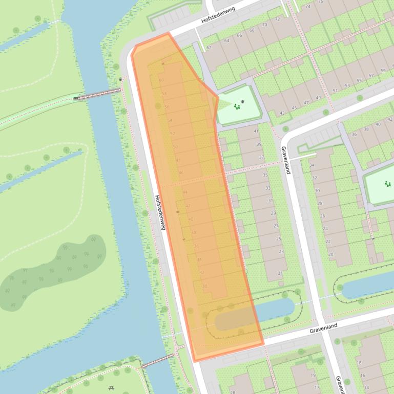 Kaart van postcodegebied 1111SH.