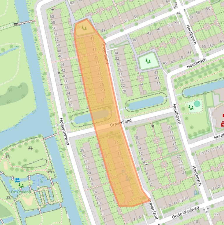 Kaart van postcodegebied 1111SK.