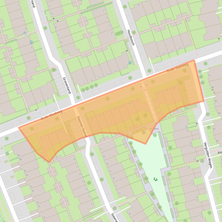 Kaart van postcodegebied 1111SX.