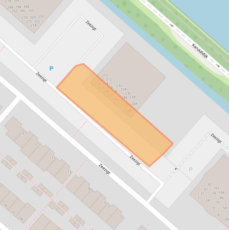 Kaart van postcodegebied 1111TN.