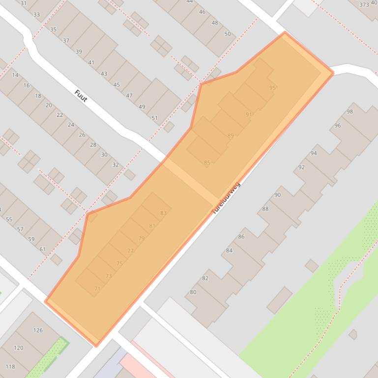 Kaart van postcodegebied 1111WN.