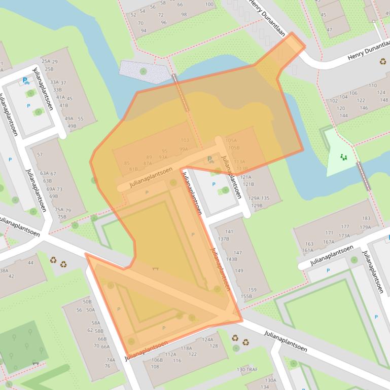 Kaart van postcodegebied 1111XJ.