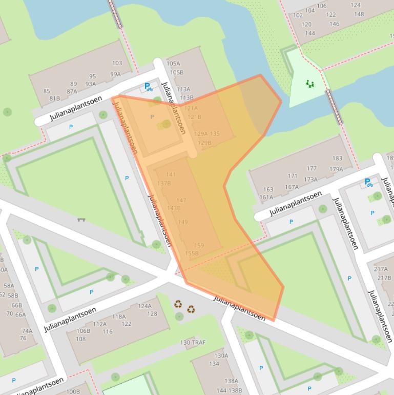 Kaart van postcodegebied 1111XK.