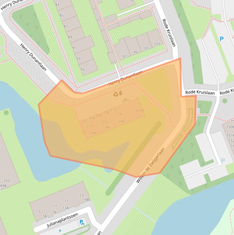 Kaart van postcodegebied 1111ZP.