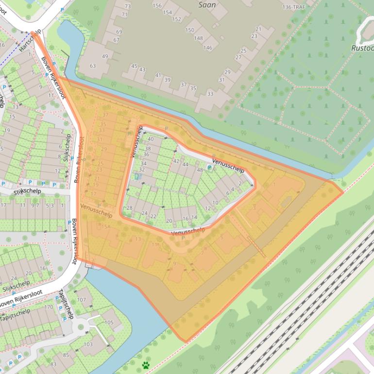Kaart van postcodegebied 1112CN.